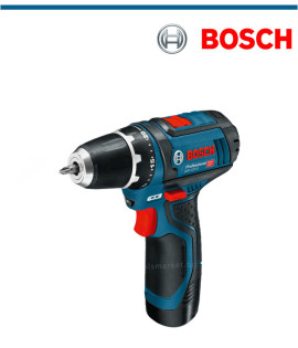 Акумулаторен винтоверт Bosch GSR 12V-15, 2 x 2.0Ah
